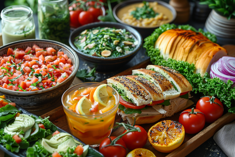 Turkey lunch meat recipes showcasing sandwiches, salads, and creative meal ideas for quick and healthy meals