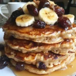 Banana and Date Pancakes