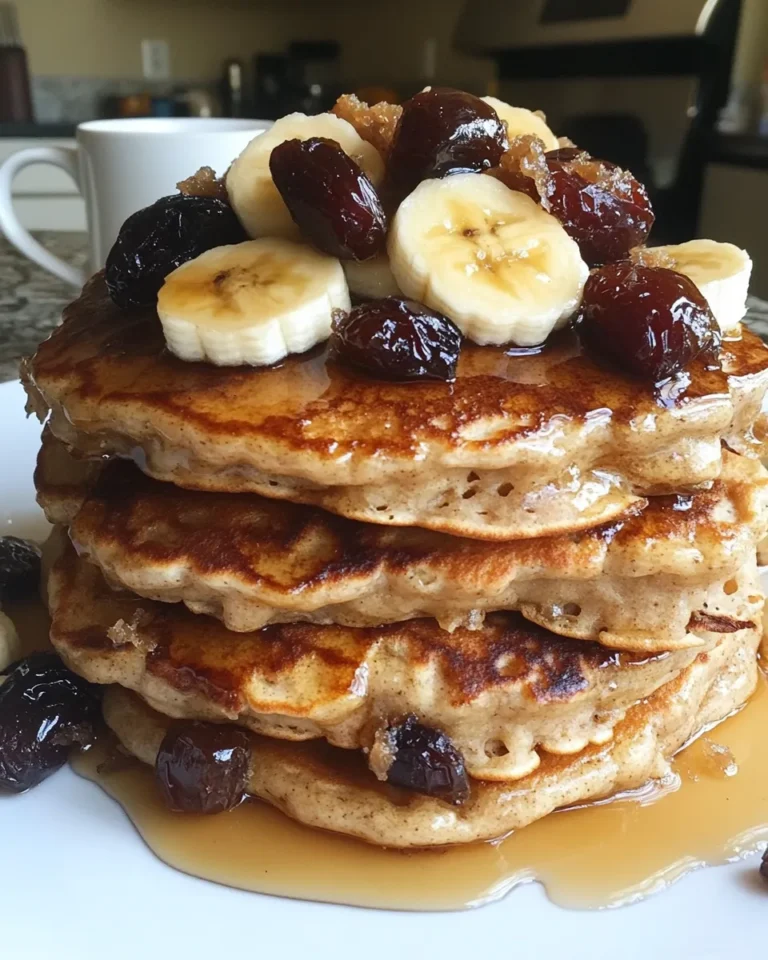 Banana and Date Pancakes