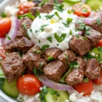 Beef Kebab Rice Bowl