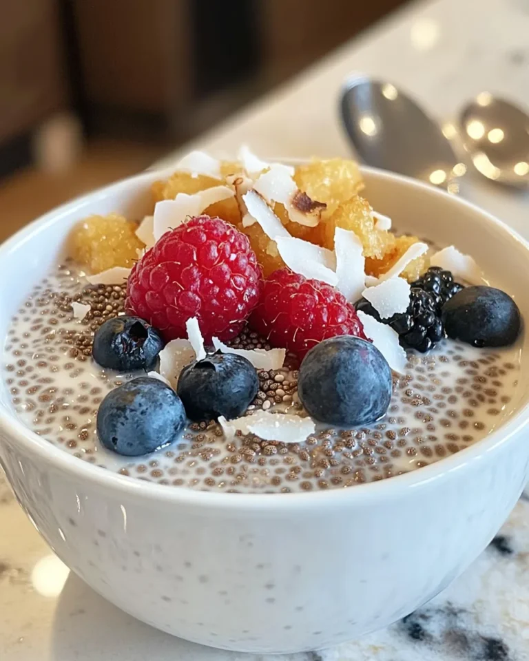 Chia Pudding with Coconut Milk