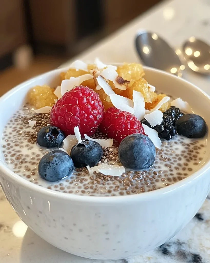 Chia Pudding with Coconut Milk