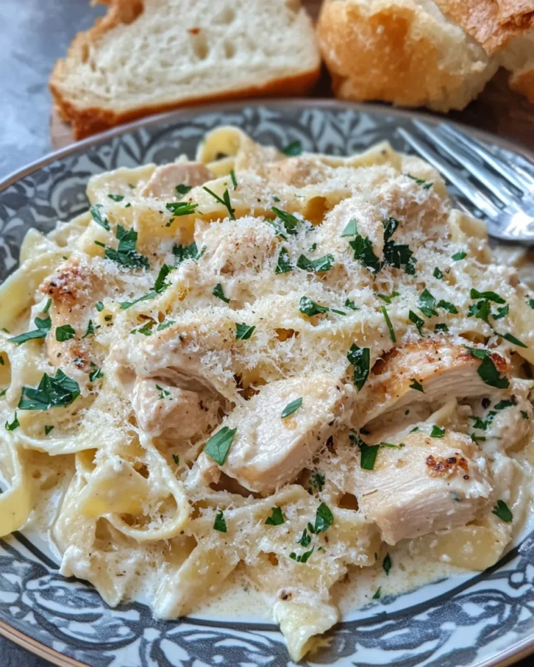 Creamy Garlic Chicken Pasta