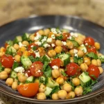 Harissa-Spiced Chickpea Salad