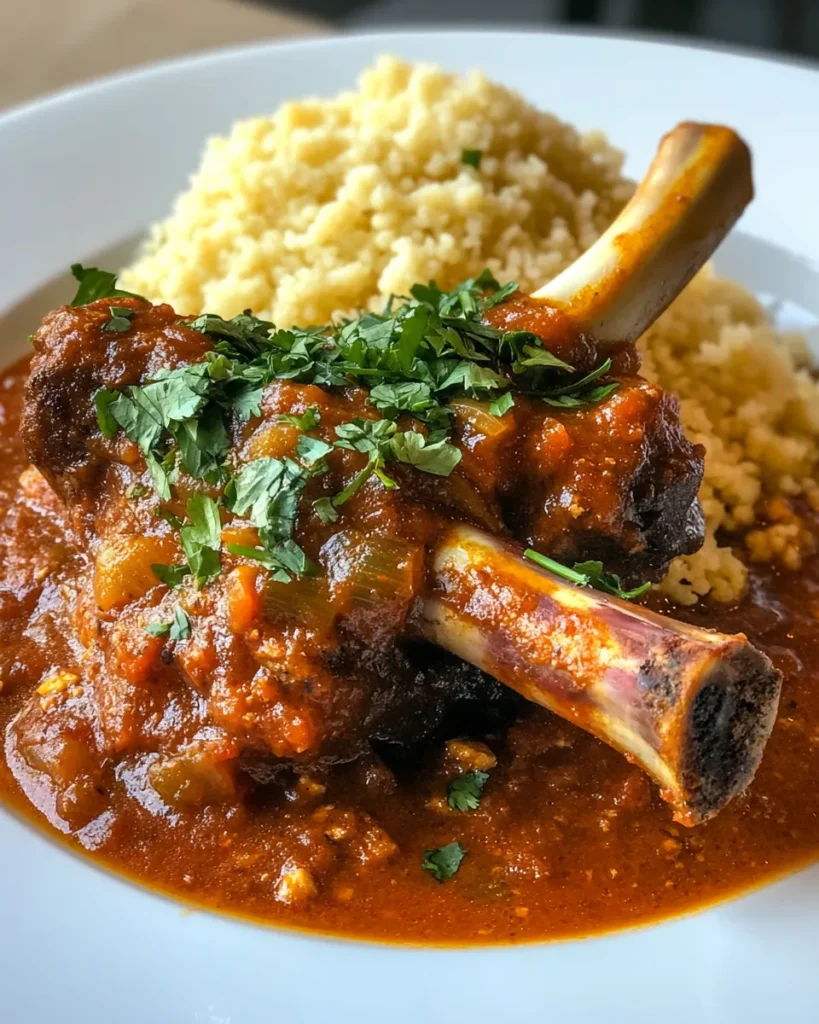 Lamb Shank Tagine