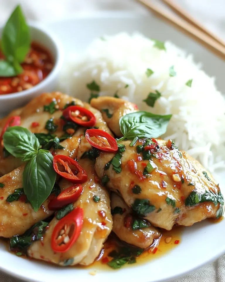 Thai Basil Chicken