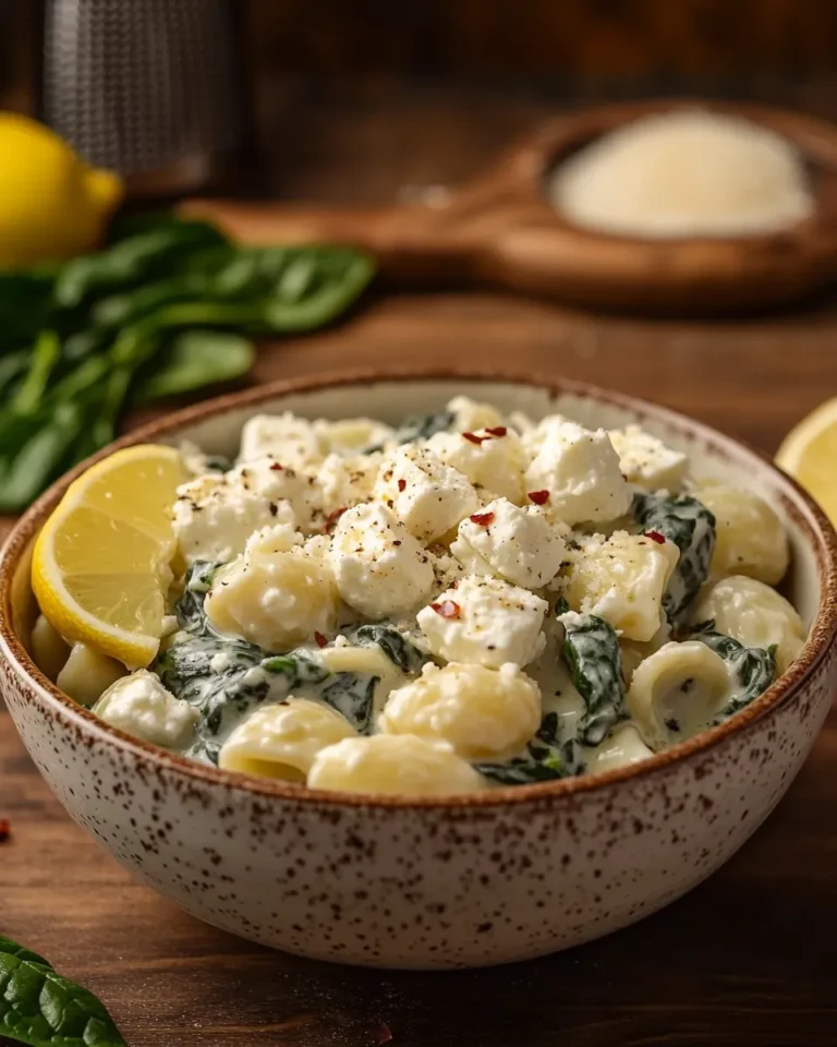 Spinach and Feta Pasta