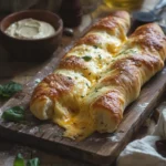 Stuffed cheese breadsticks