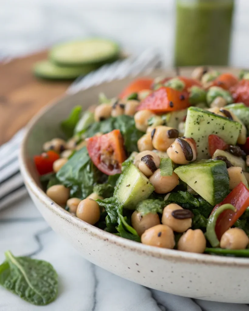 dense bean salad recipe