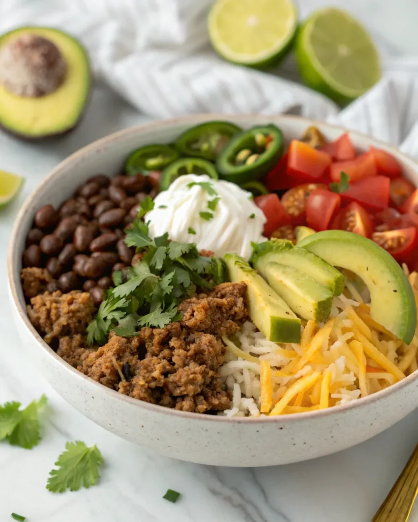 taco bowl recipe
