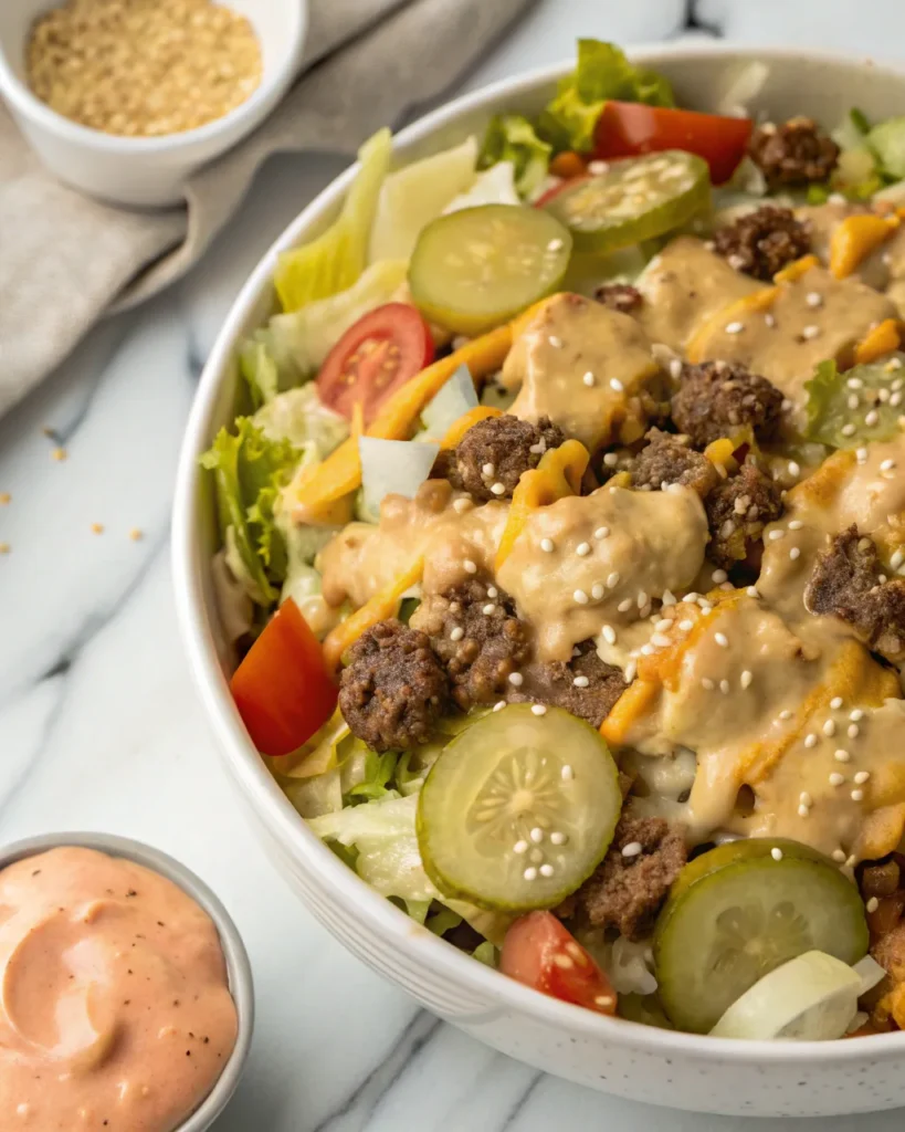 big mac salad recipe
