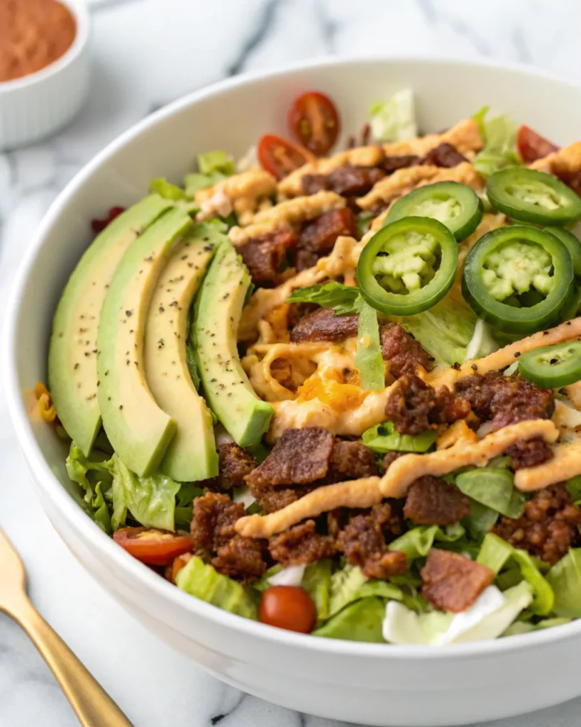 big mac salad recipe