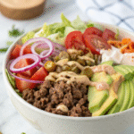 burger bowl recipe