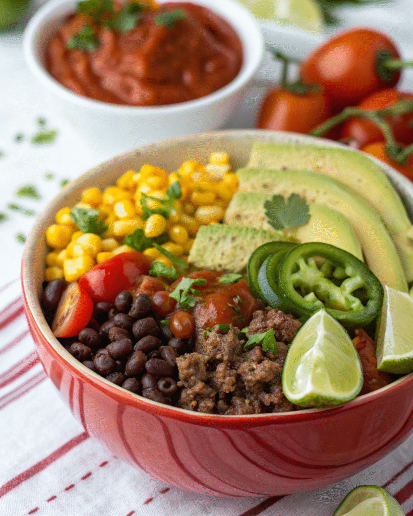 burger bowl recipe
