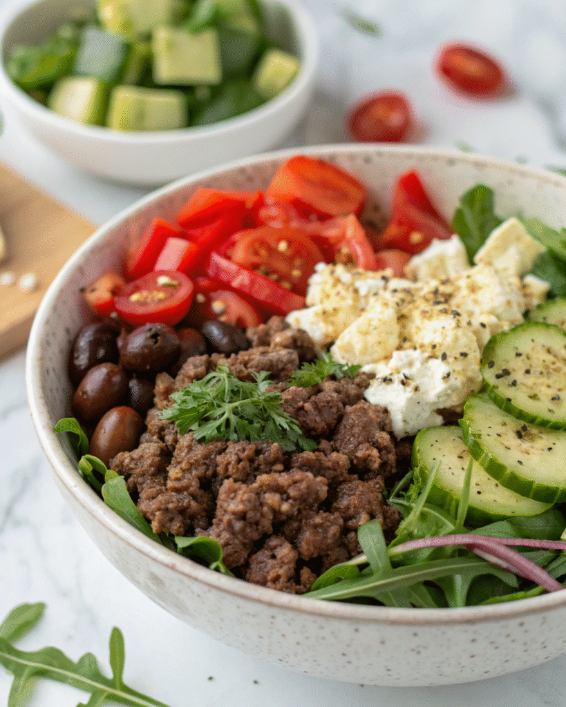 burger bowl recipe