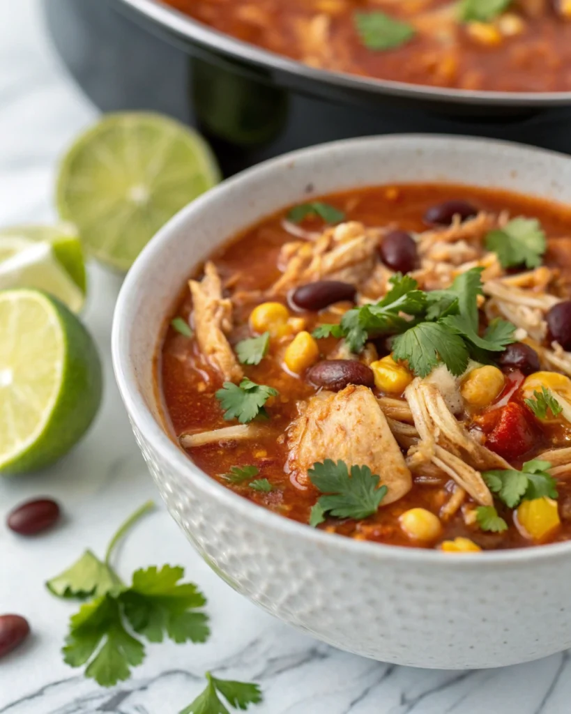 chicken taco soup recipe