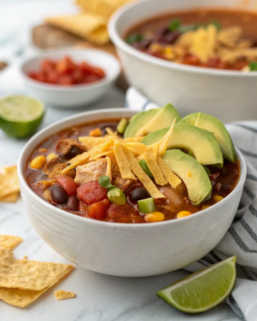 chicken taco soup recipe