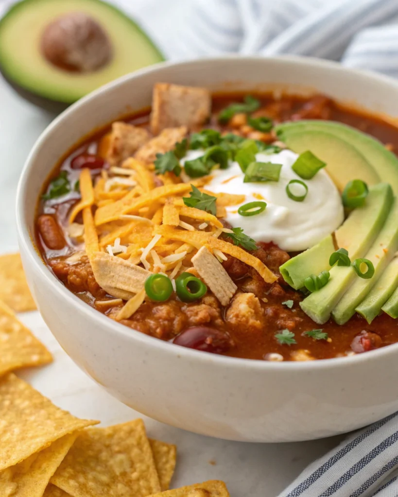 chicken taco soup recipe