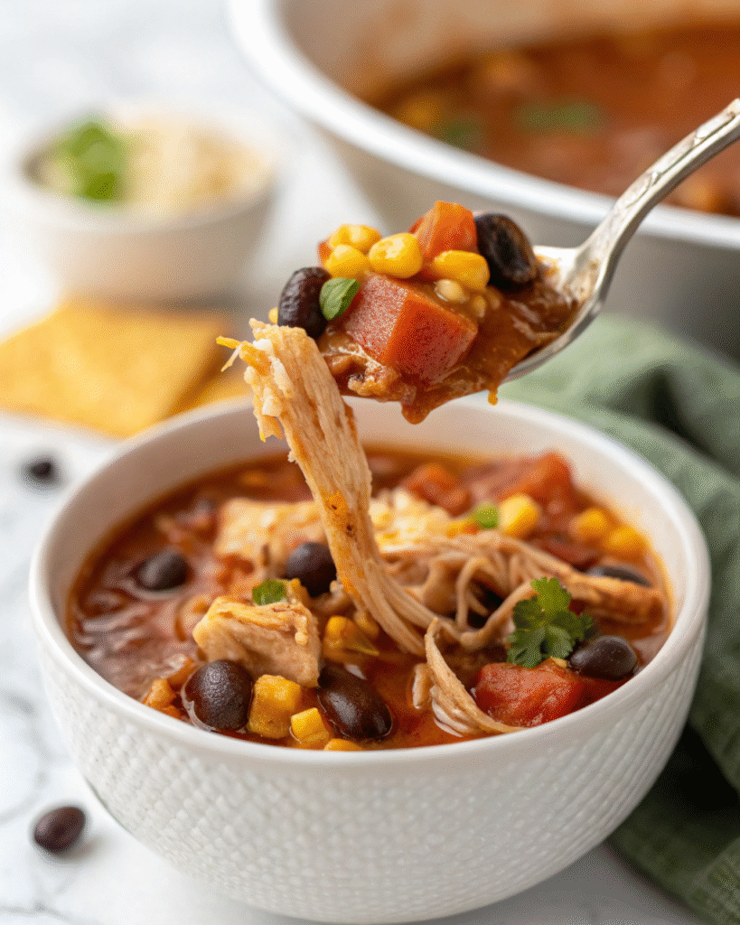 chicken taco soup recipe